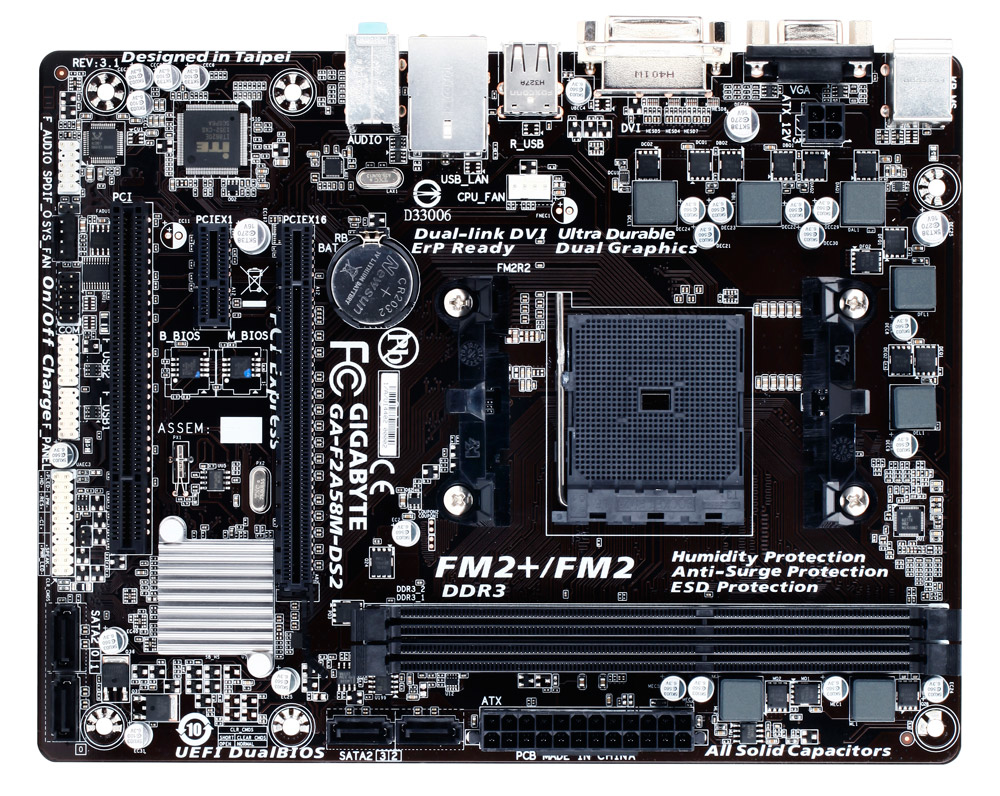 GA-F2A58M-DS2 GIGABYTE