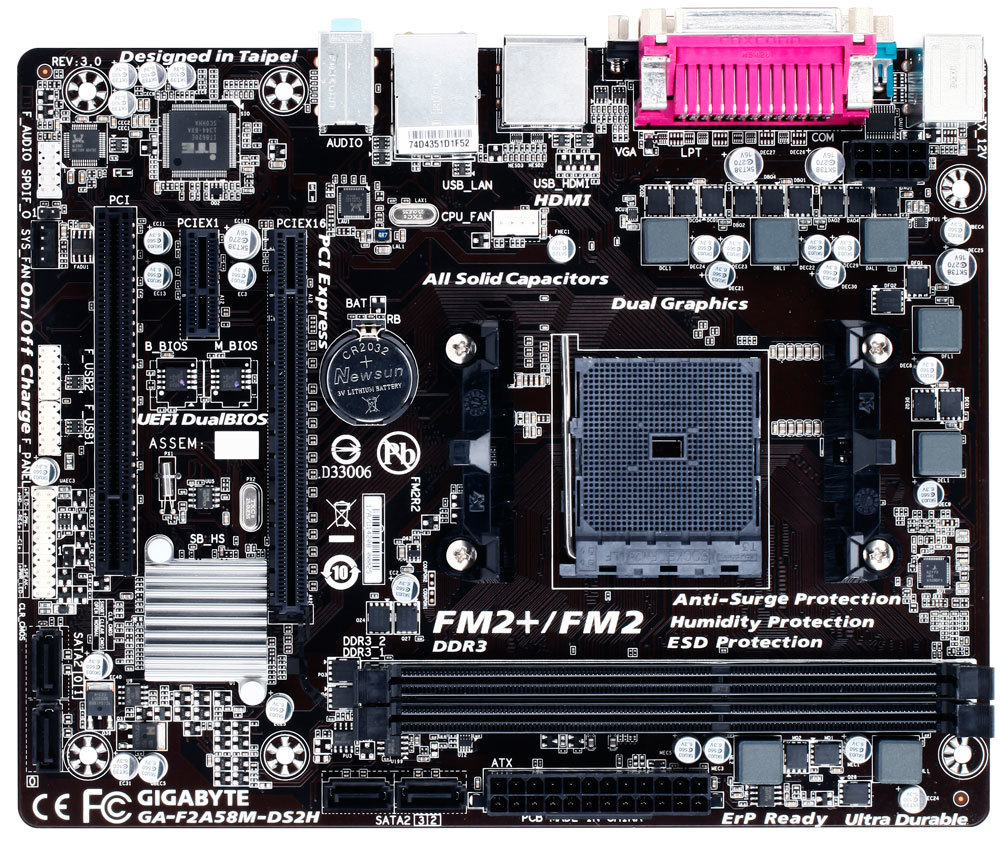 GA-F2A58M-DS2H GIGABYTE
