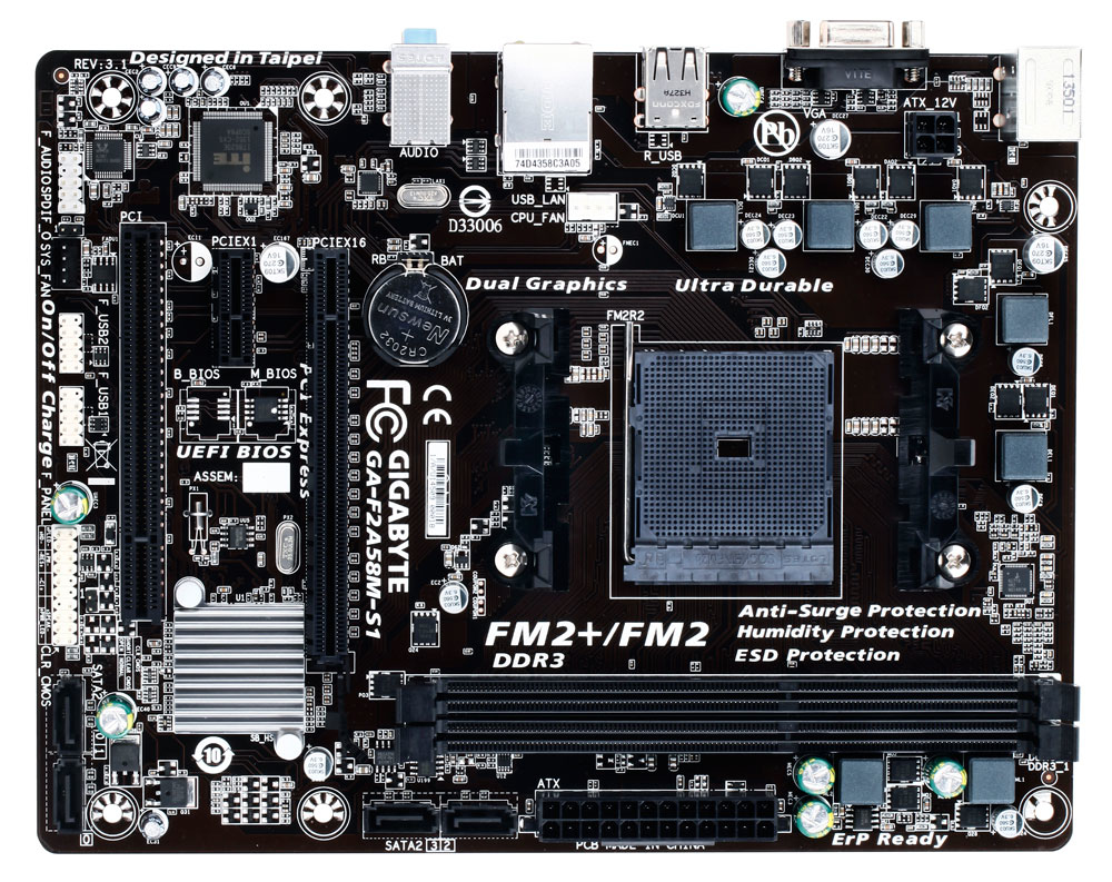 GA-F2A58M-S1 GIGABYTE