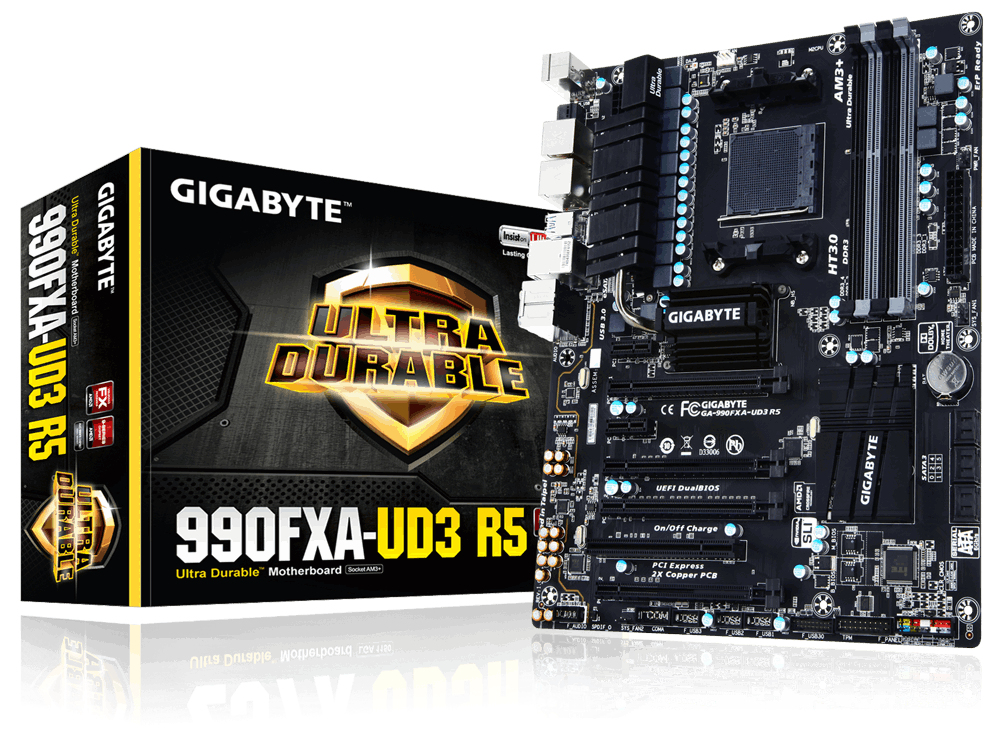 "GA-990FXA-UD3 R5" GIGABYTE