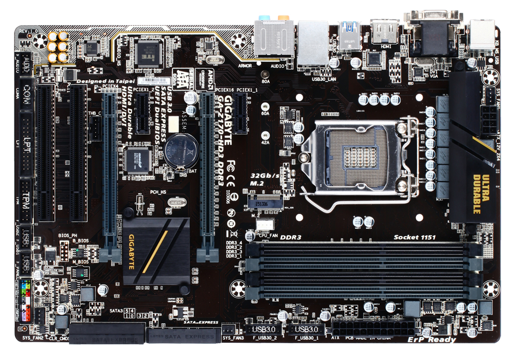 GA-Z170-HD3-DDR3 GIGABYTE