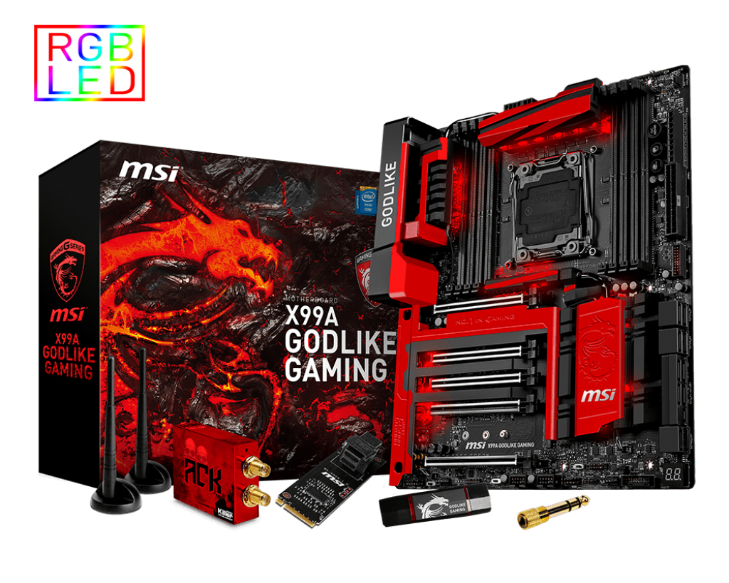 "X99A GODLIKE GAMING" MSI