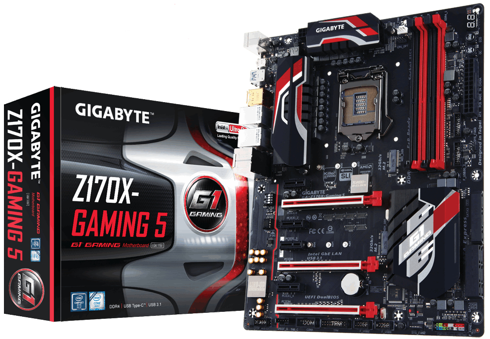 "GA-Z170X-GAMING 5" GIGABYTE