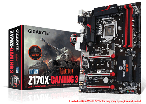 "GA-Z170X-Gaming 3-R1" GIGABYTE