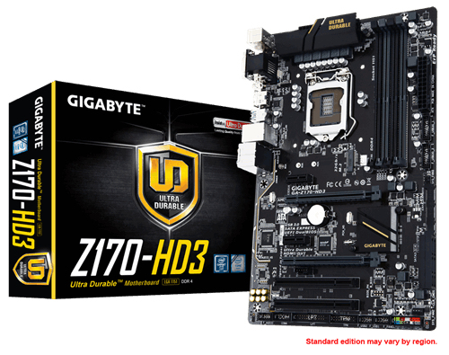 GA-Z170-HD3-R1 GIGABYTE