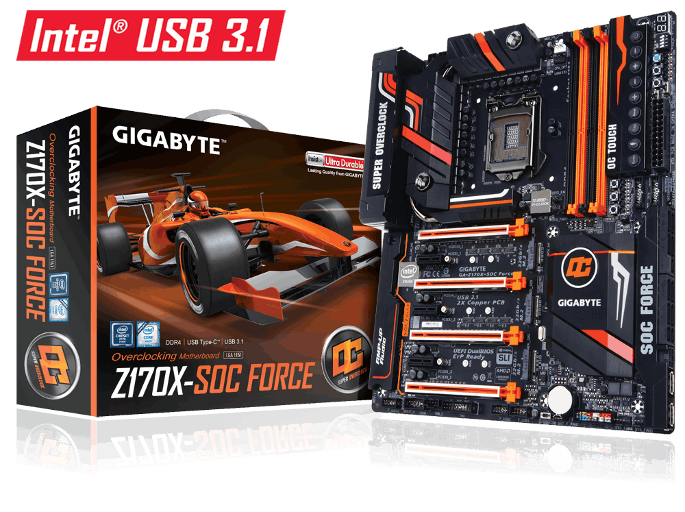 "GA-Z170X-SOC FORCE" GIGABYTE