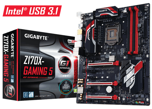 "GA-Z170X-Gaming 5-EU-R1" GIGABYTE