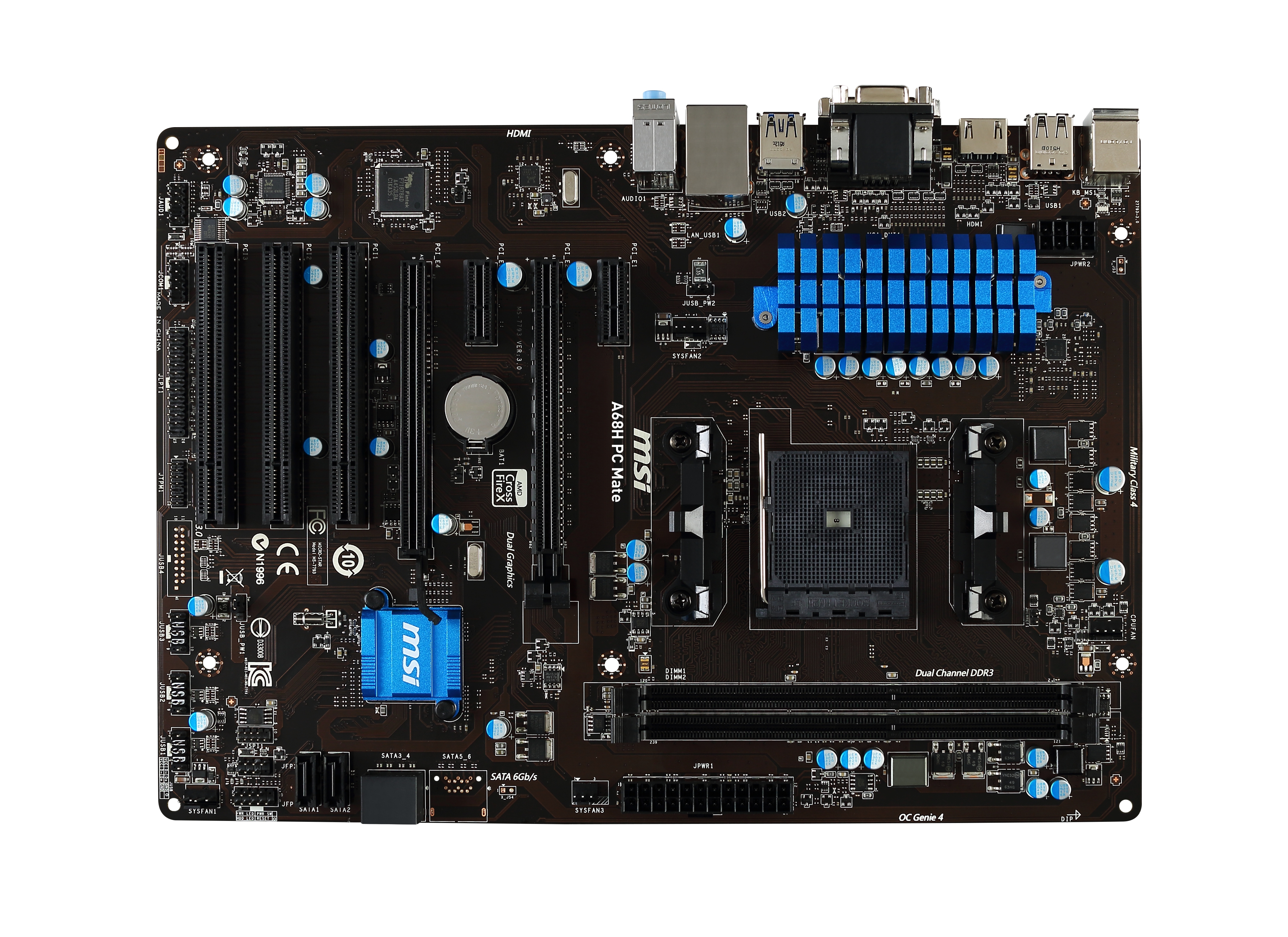 "A68H PC MATE" MSI