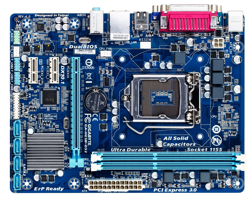 "GA-H61M-DS2-LA 4.0" GIGABYTE