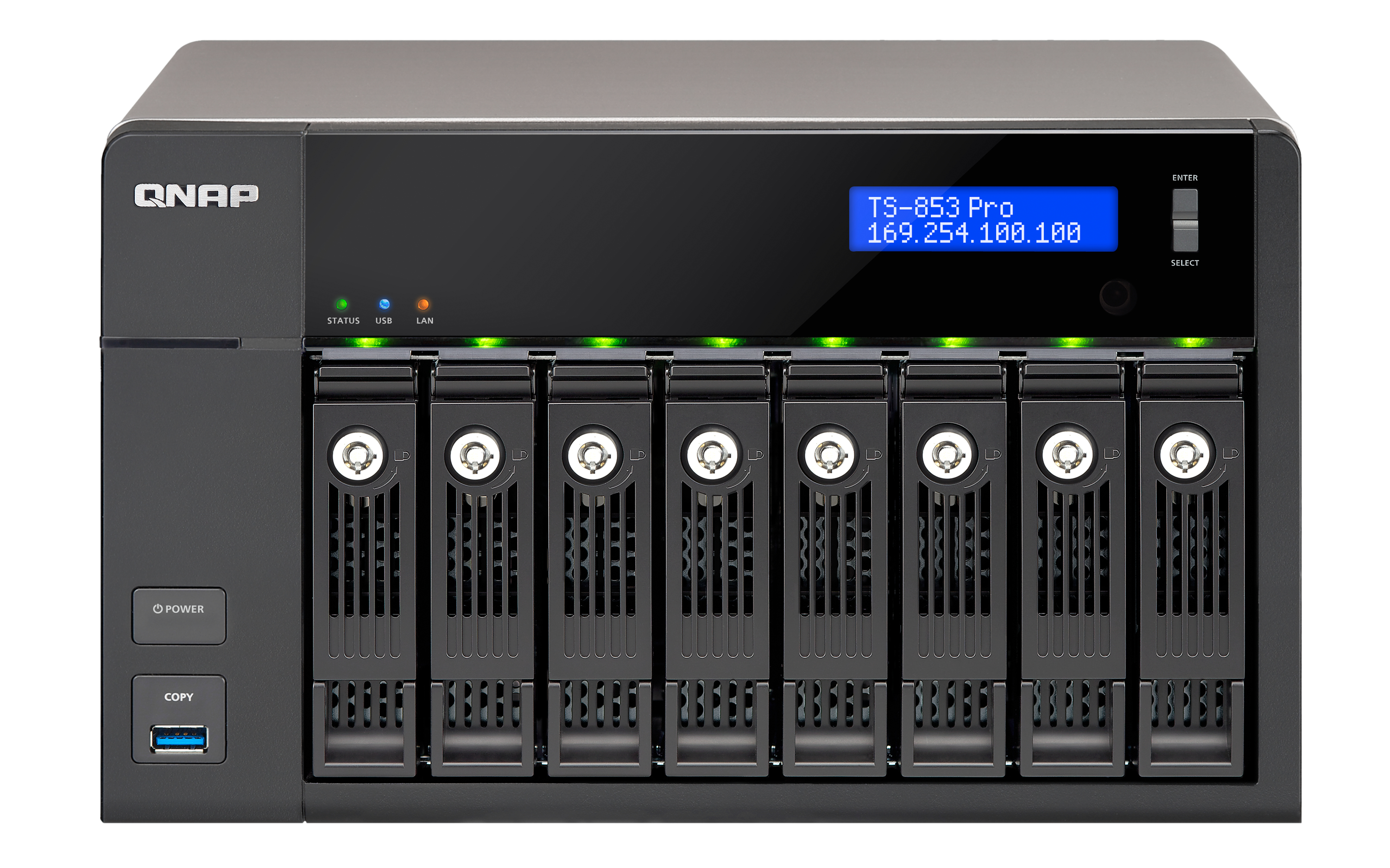 "TS-853-PRO + 8X WD4000F9YZ" QNAP