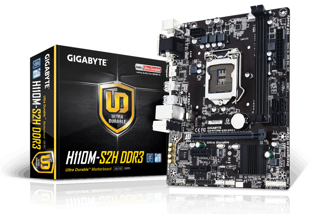 "GA-H110M-S2H DDR3" GIGABYTE