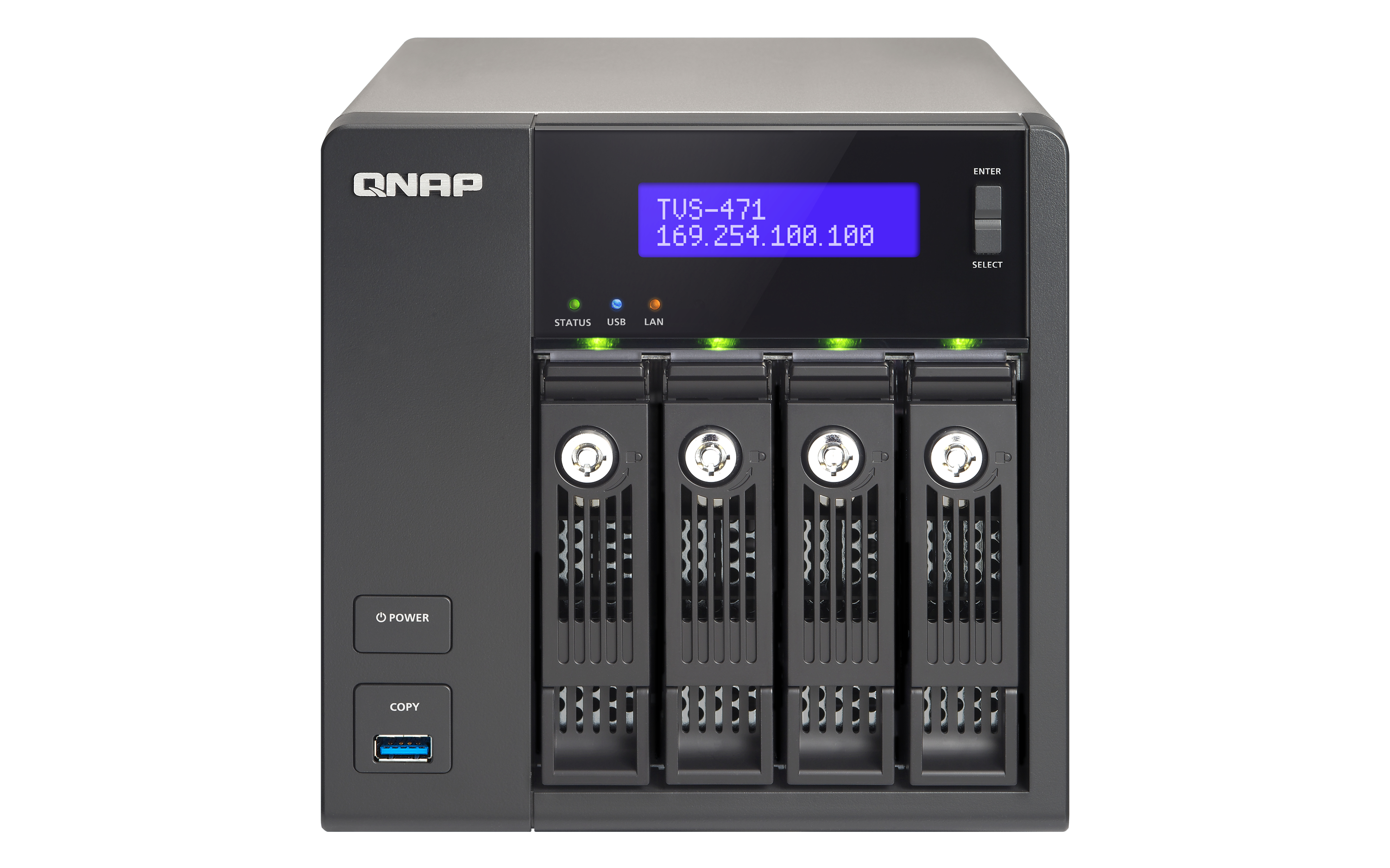 TVS-471-I3-4G/16TB-T QNAP