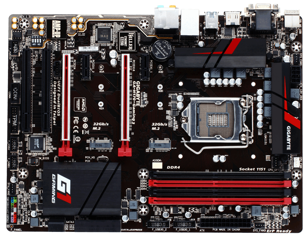 "GA-H170-GAMING 3" GIGABYTE