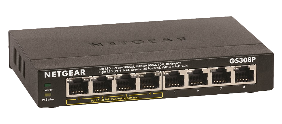 GS308P-100NAS NETGEAR