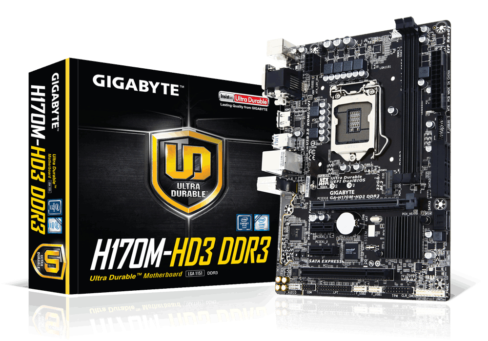 "GA-H170M-HD3 DDR3 (REV. 1.0)" GIGABYTE