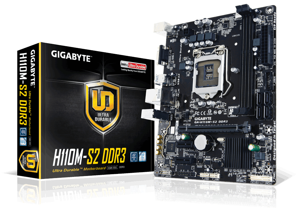"GA-H110M-S2 DDR3" GIGABYTE