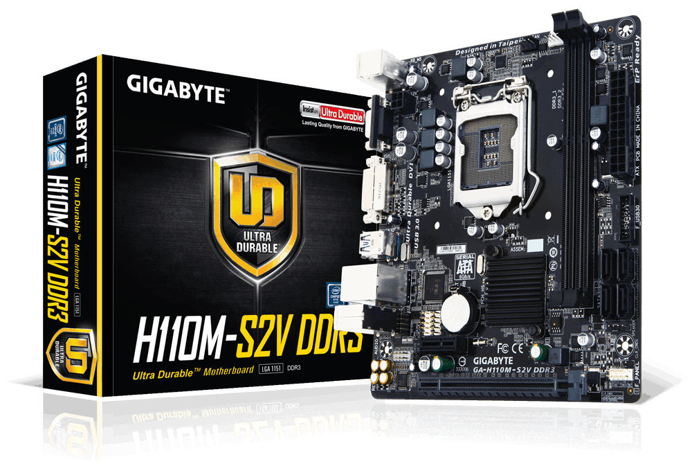 "GA-H110M-S2V DDR3" GIGABYTE