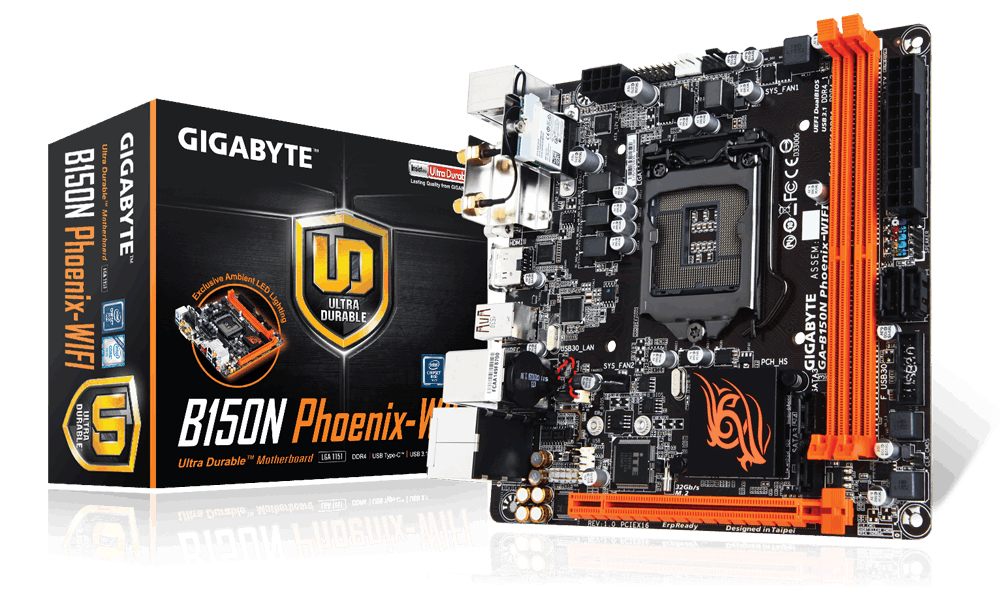 "GA-B150N PHOENIX-WIFI" GIGABYTE