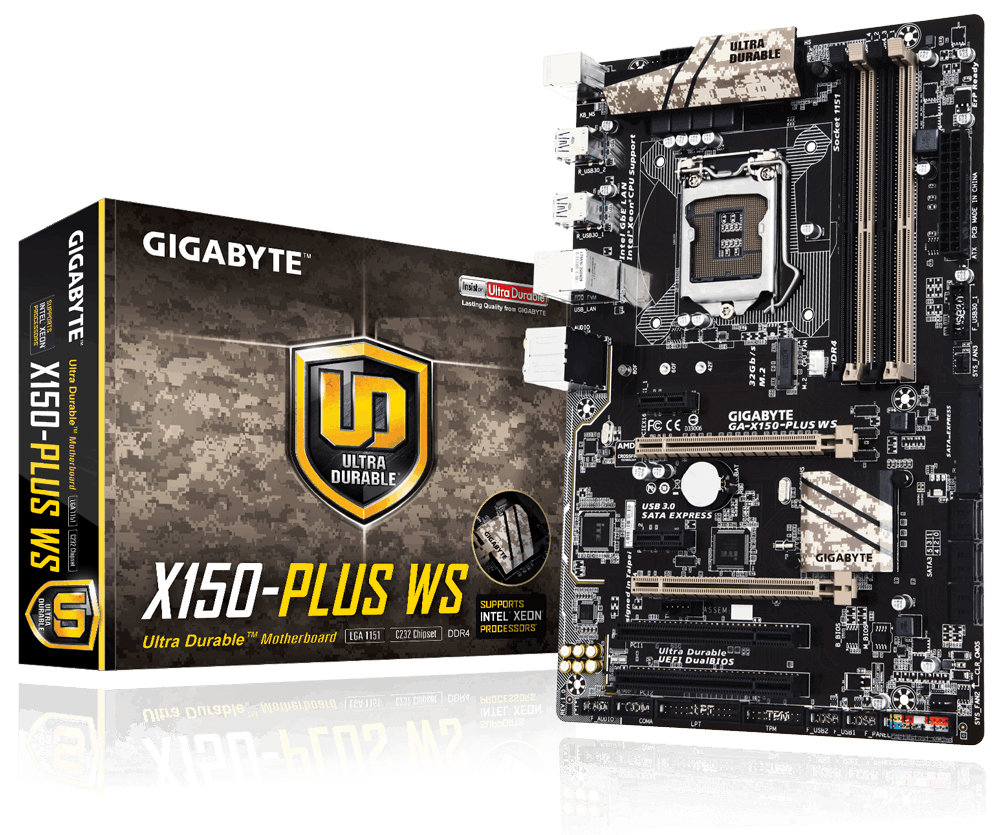 "GA-X150-PLUS WS" GIGABYTE