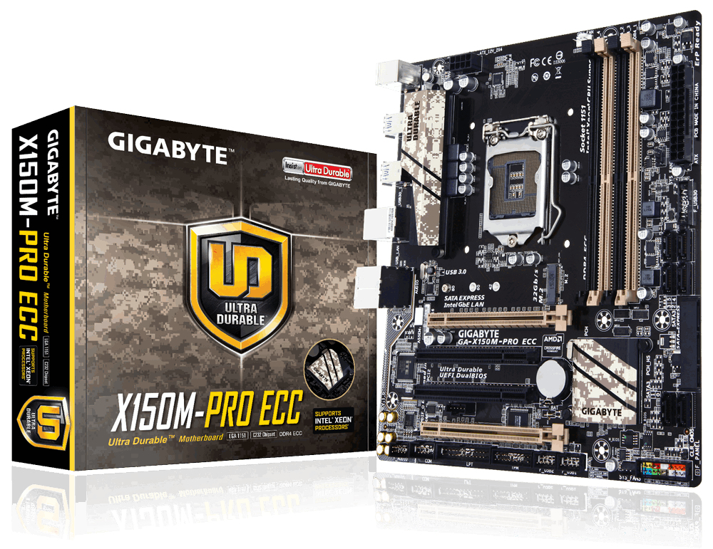 "GA-X150M-RRO ECC" GIGABYTE