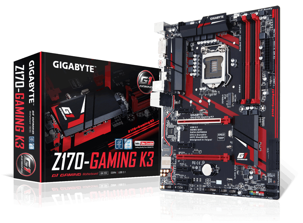 "GA-Z170-GAMING K3" GIGABYTE