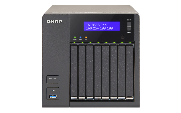 "TS-853S-PRO + 8X ST8000NE0001" QNAP