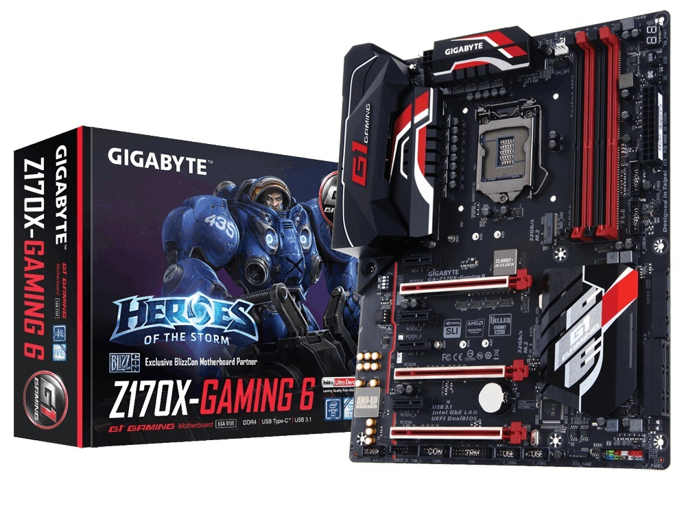 "GA-Z170X-GAMING 6" GIGABYTE