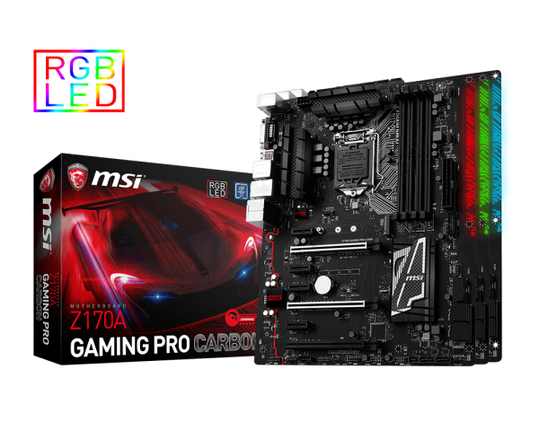 "Z170A GAMING PRO CAR" MSI