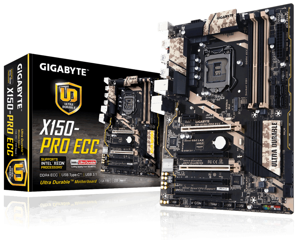 "GA-X150-PRO ECC" GIGABYTE