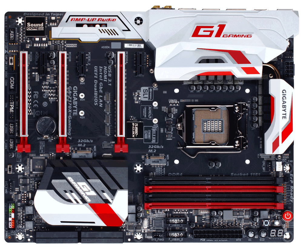 "GA-Z170X-GAMING 7 (REV.1.0)" GIGABYTE