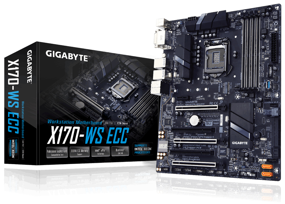 "GA-X170-WS ECC" GIGABYTE