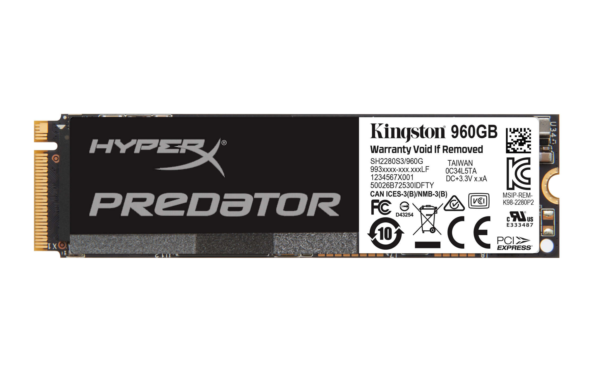 SHPM2280P2H/960G HyperX