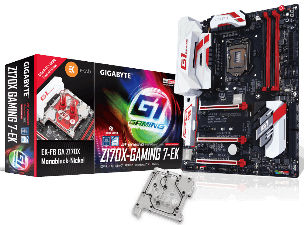 "GA-Z170X-GAMING 7-EK" GIGABYTE