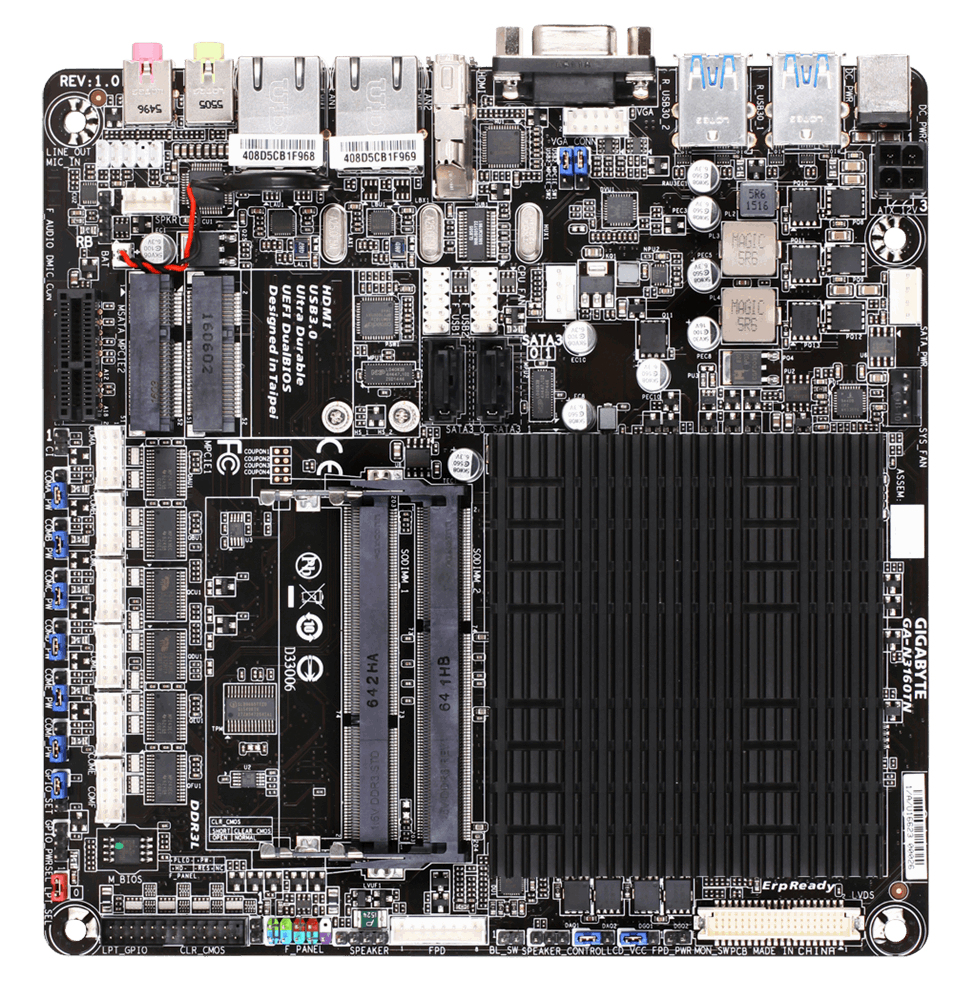 GA-N3160TN GIGABYTE