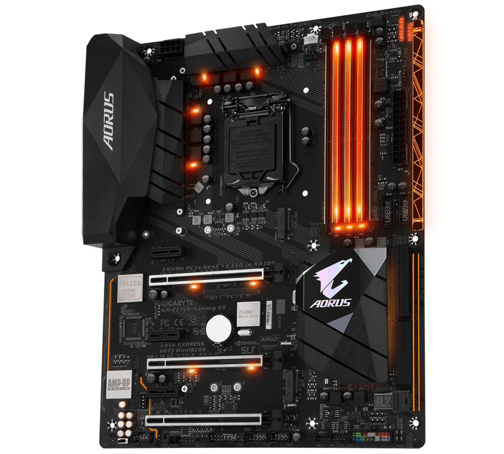 "GA-Z270X-GAMING K5" GIGABYTE