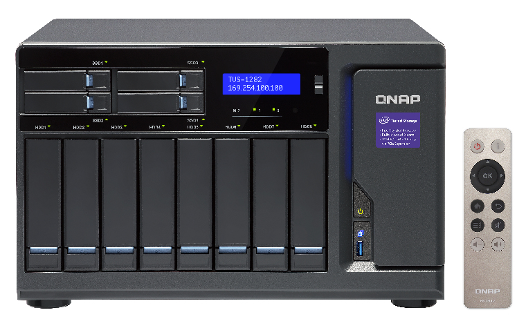"TVS-1282-I7-32G-450W + 8X ST4000VN0001" QNAP