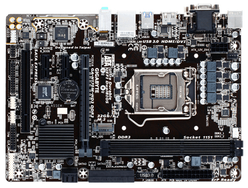 "GA-H170M-HD3 DDR3-R1" GIGABYTE