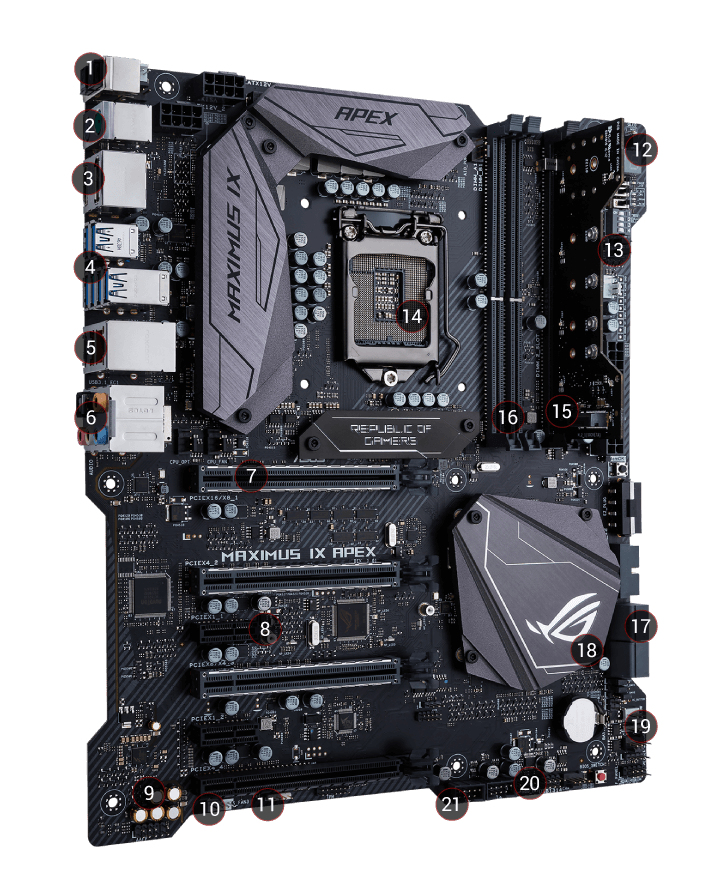 "ROG MAXIMUS IX APEX" ASUS