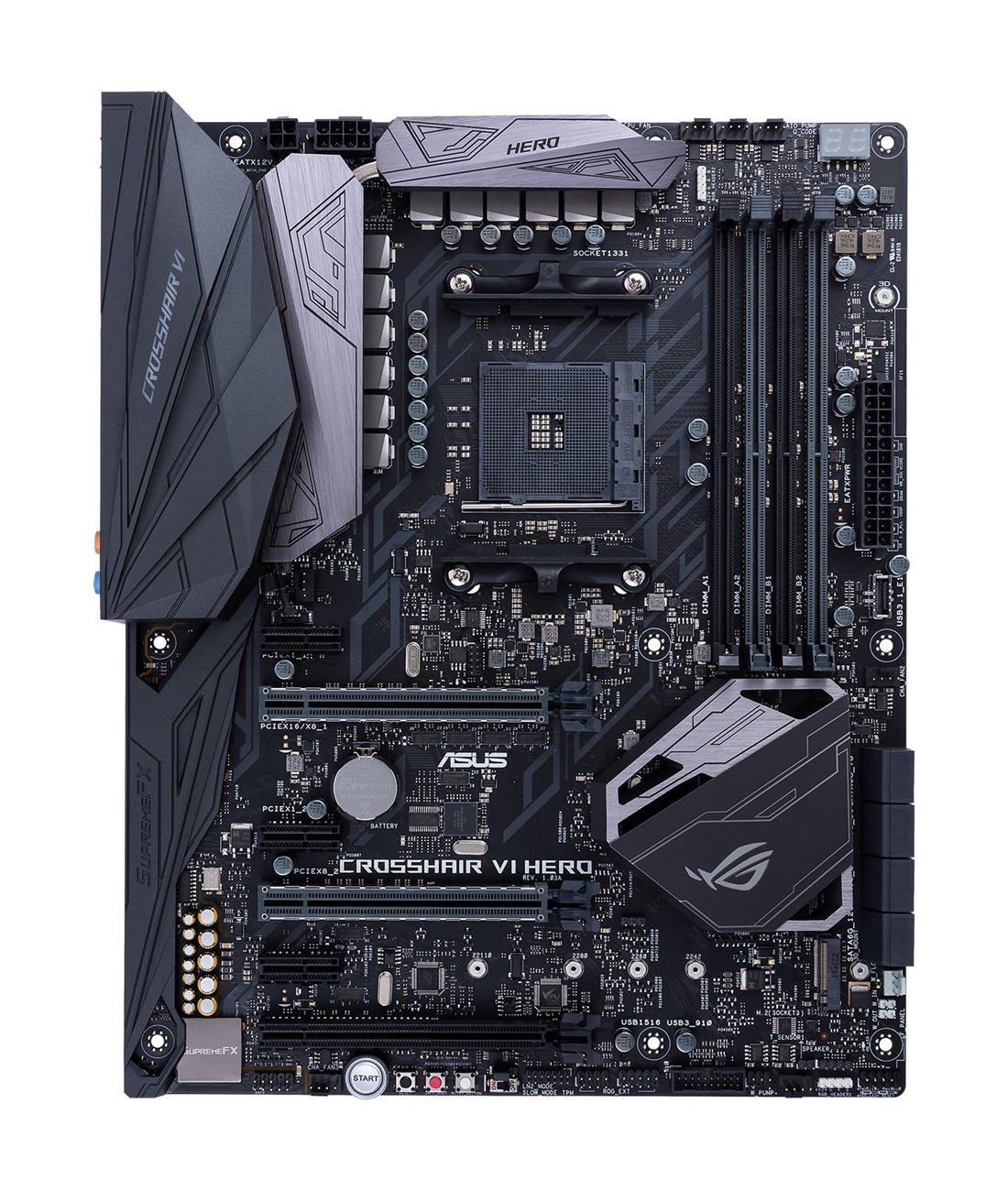 "ROG CROSSHAIR VI HERO" ASUS