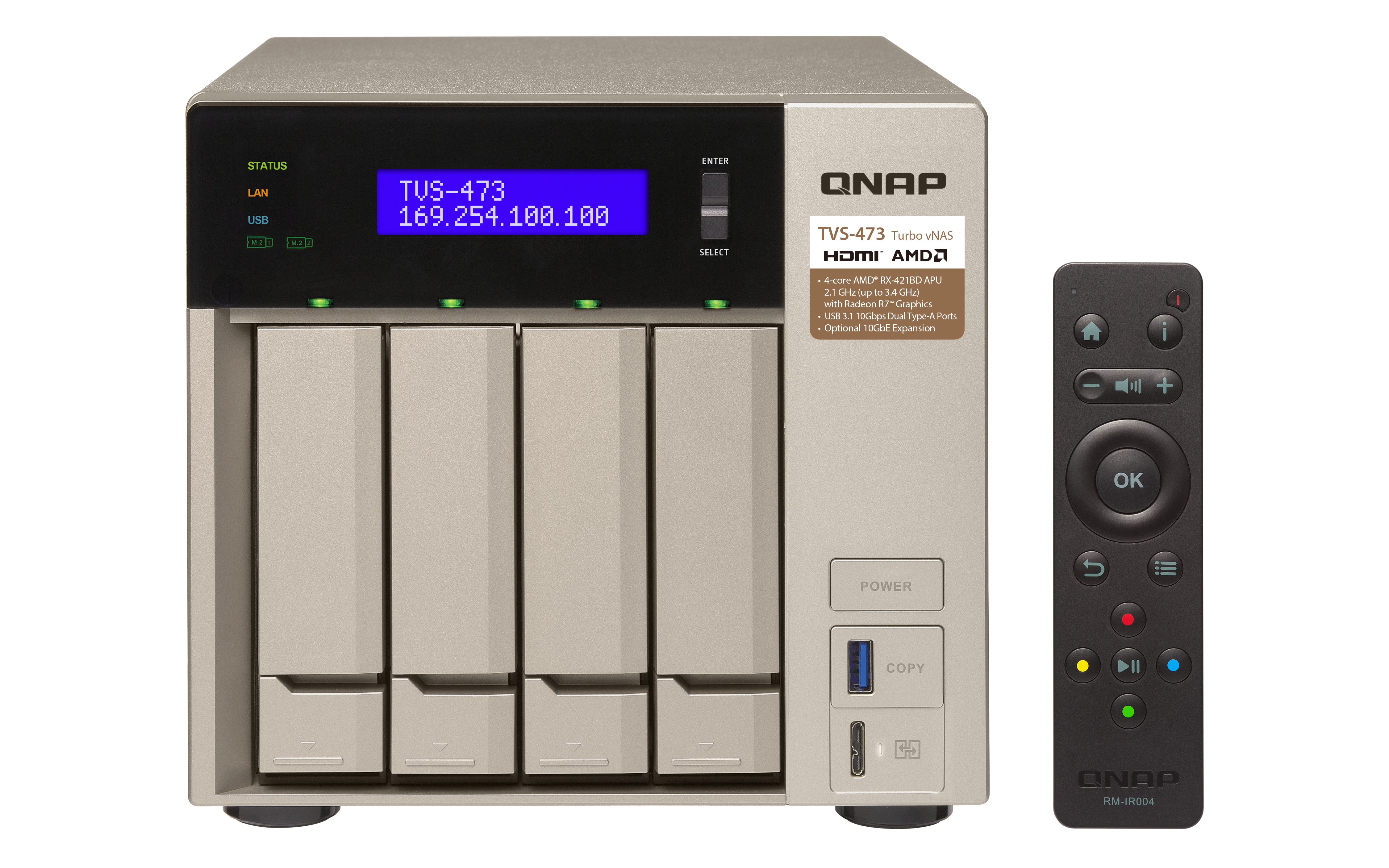 TVS-473-64G/STG8TB QNAP