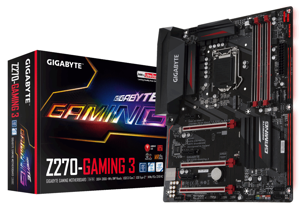 "GA-Z270-GAMING 3" GIGABYTE