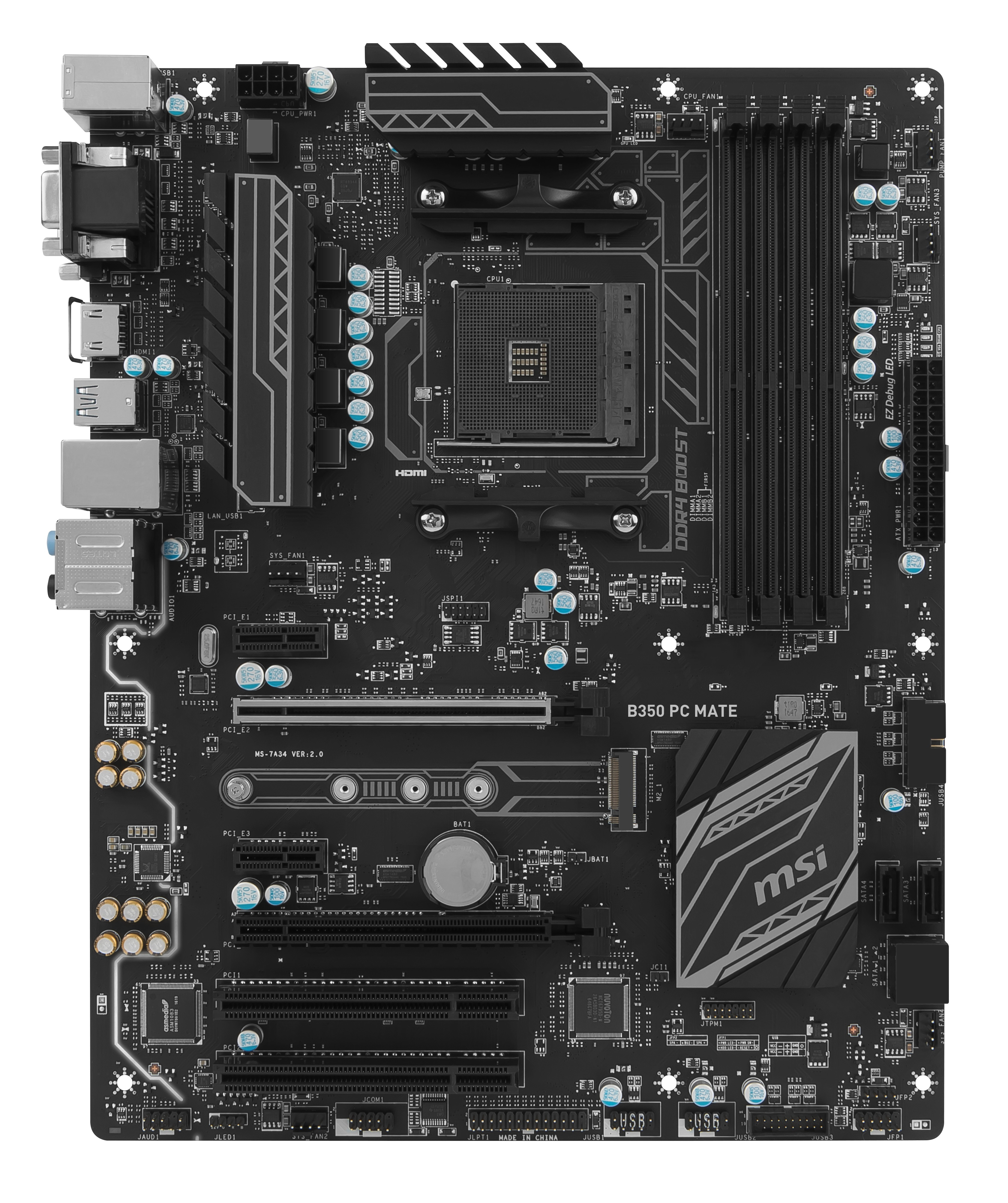"B350 PC MATE" MSI