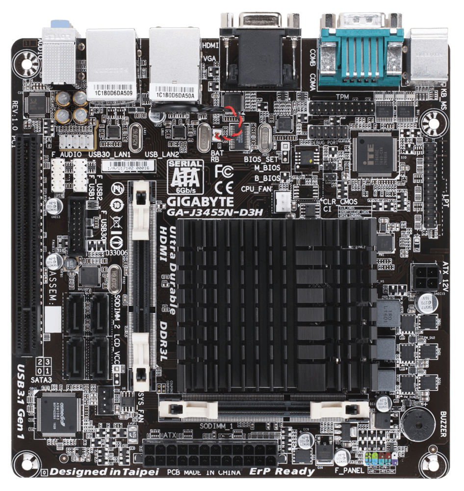 GA-J3455N-D3H GIGABYTE