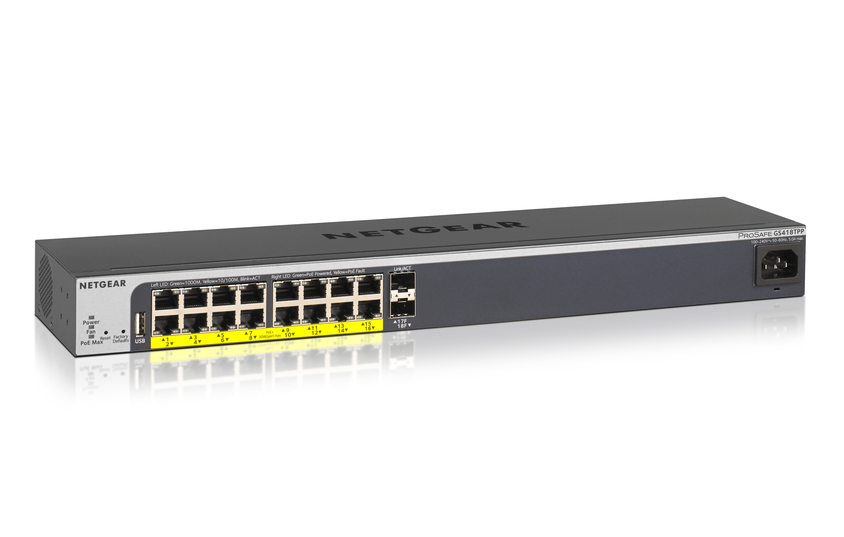 GS418TPP-100EUS NETGEAR