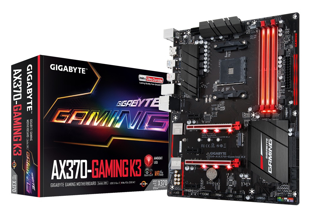 "AX370-GAMING K3" GIGABYTE