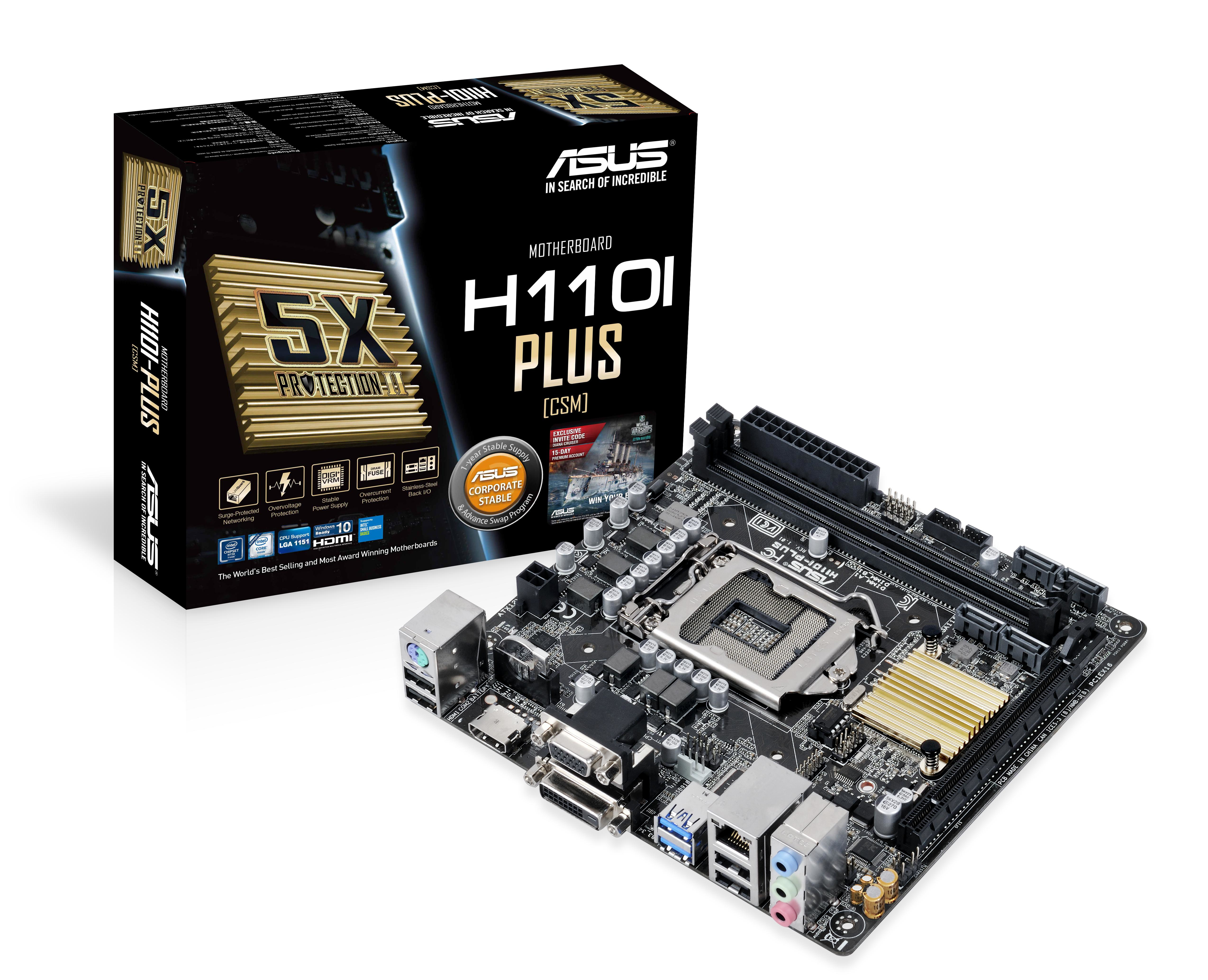 H110I-PLUS/CSM/C/SI ASUS