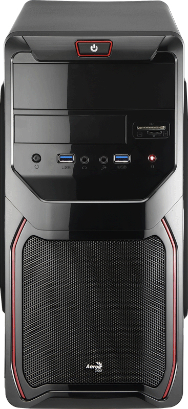 "QS-183 ADVANCE RED" Aerocool