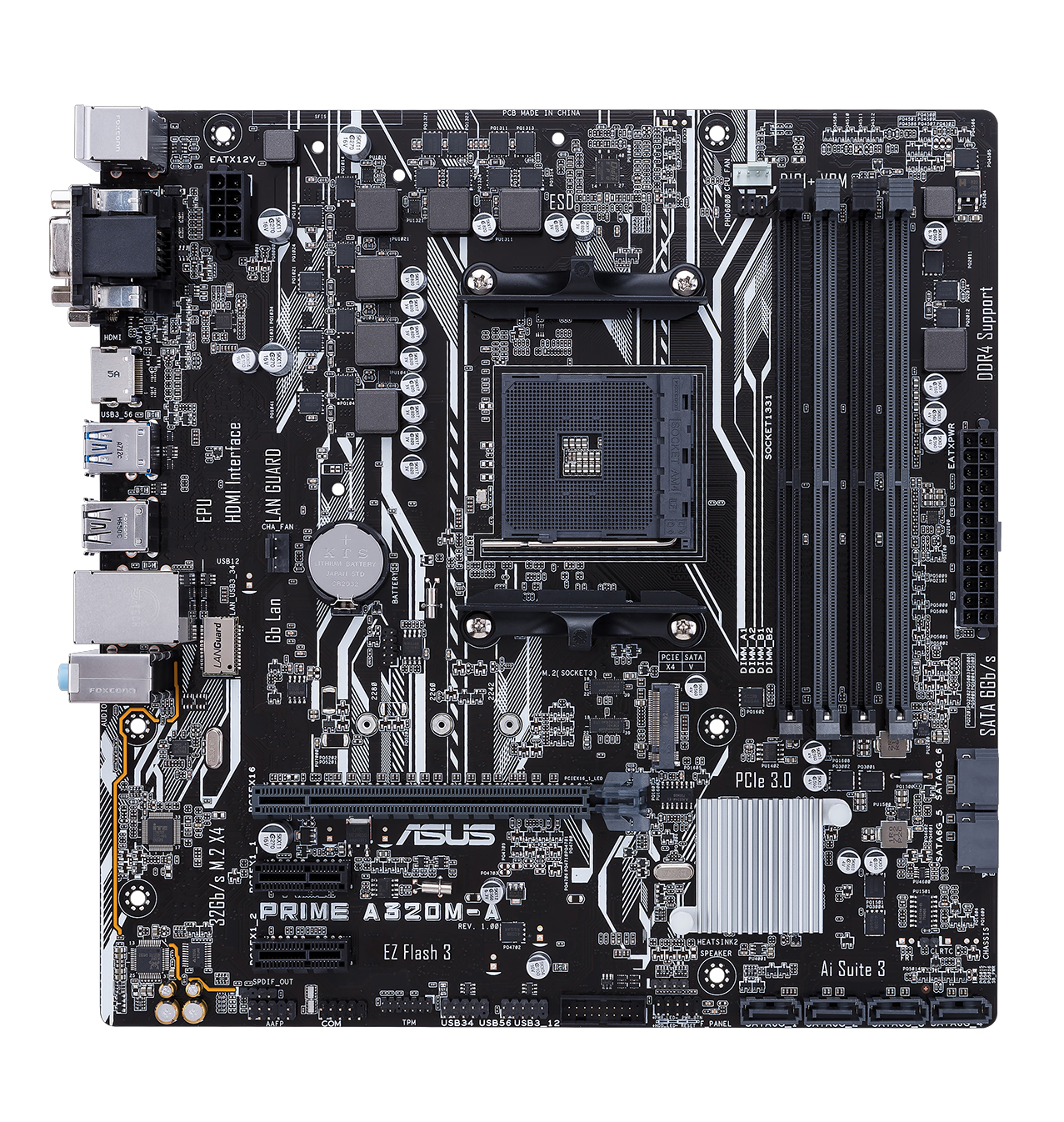 "PRIME A320M-A" ASUS