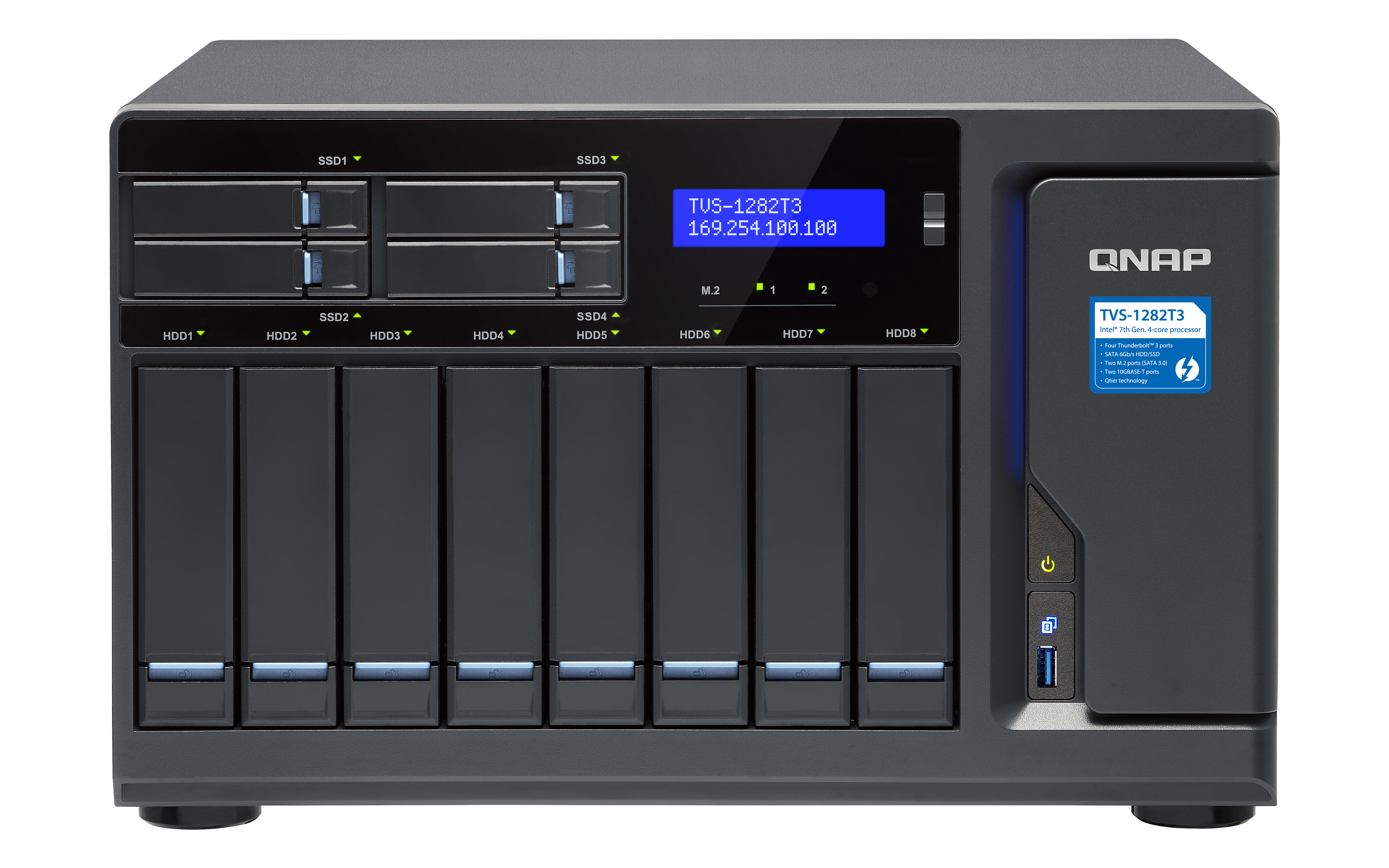 TVS-1282T3-I7-32G/80TB-RED QNAP