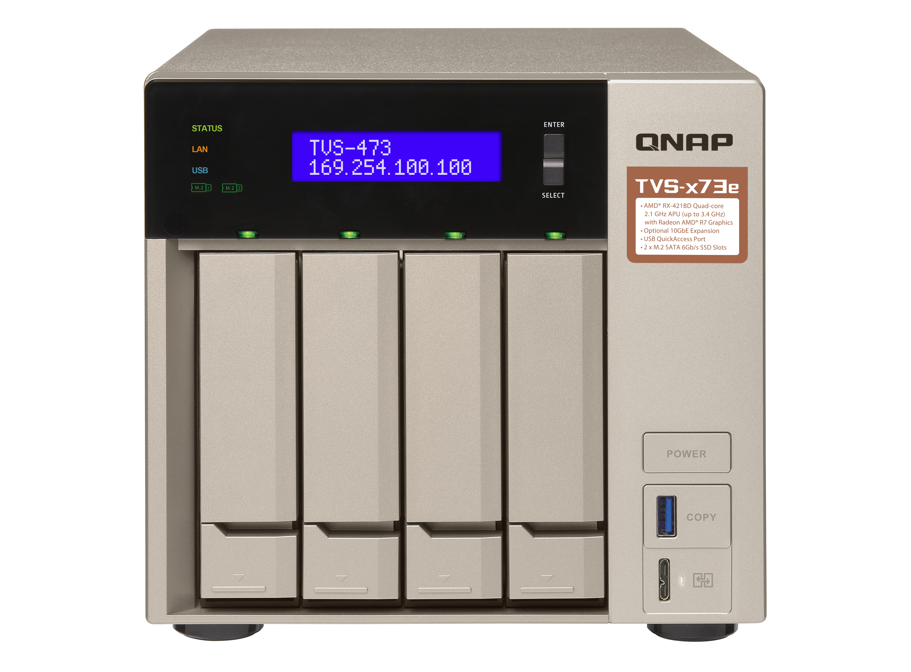 TVS-473E-4G-US QNAP